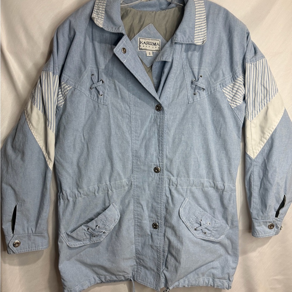 Vintage Karizma Light Blue Women's Jacket